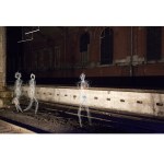 Installation conçue et réalisée dans le cadre de la Ethno Fashion Week à Tours et Taxis, alors partiellement rénové.