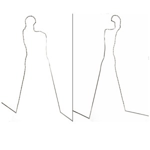 Silhouettes-contemporary sculpture-Marie Lechat